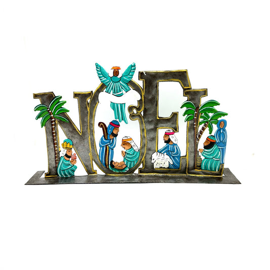 Noel Nativity- Painted