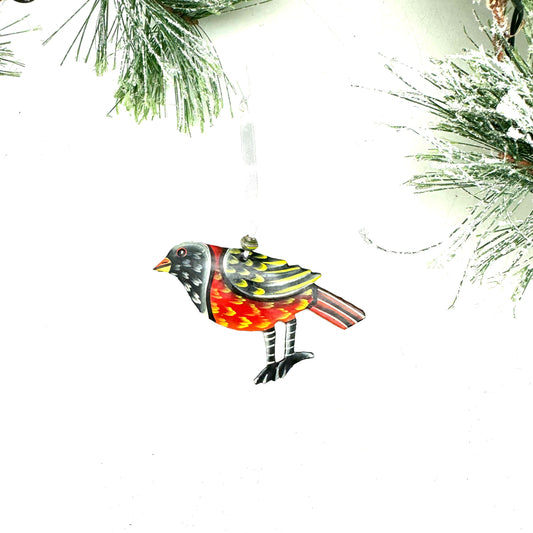 Standing Red Bird Ornament