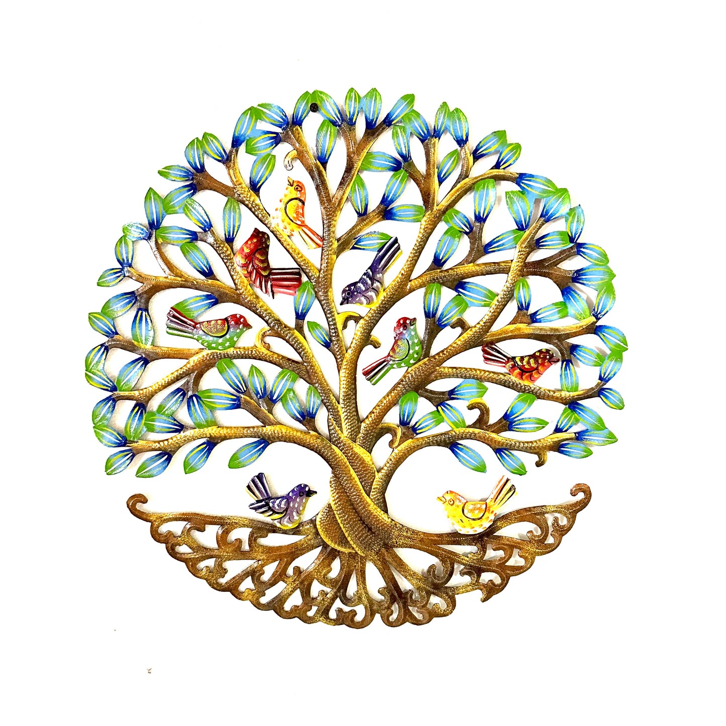 Tree of Life- Blue and Green Hues