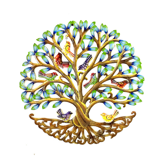 Tree of Life- Blue and Green Hues