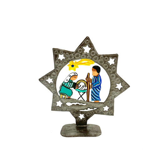 Star Standing Nativity