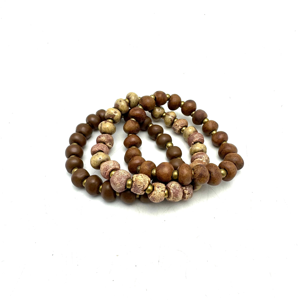 Chocolate Chip Bracelet Stack