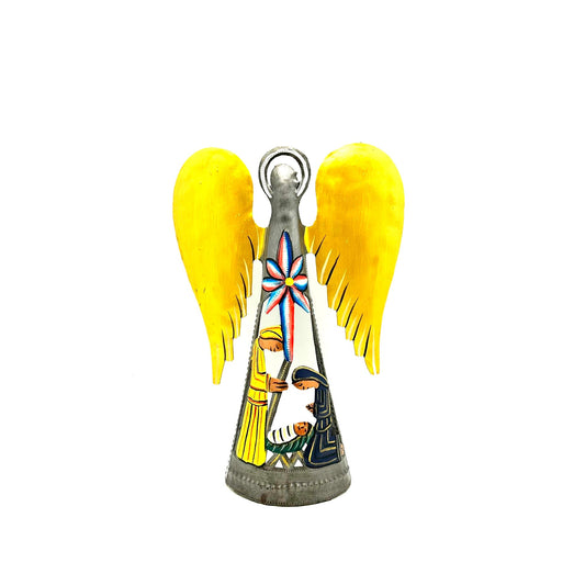 Nativity Angel- Gold/ Multicolor