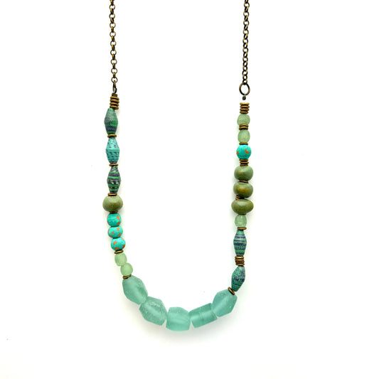 Emily Necklace - Turquoise