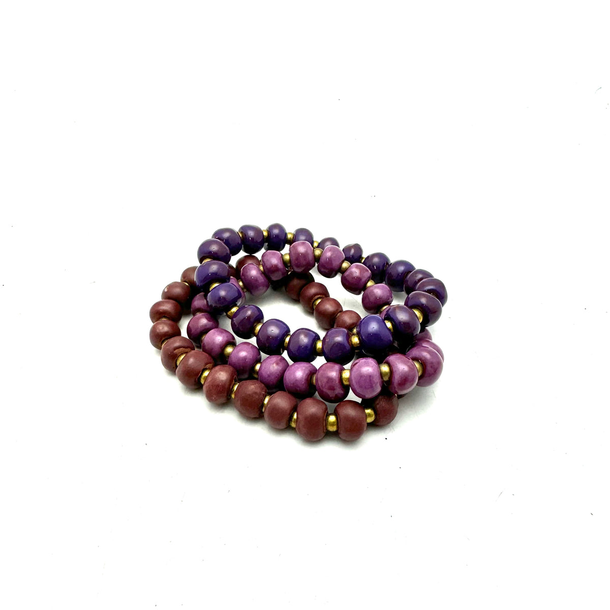 Purplicious Bracelet Stack