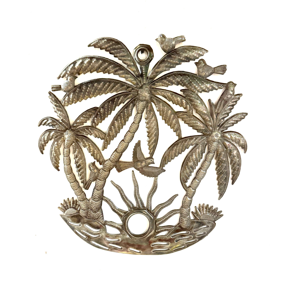 Palm Trees Oil Drum Top