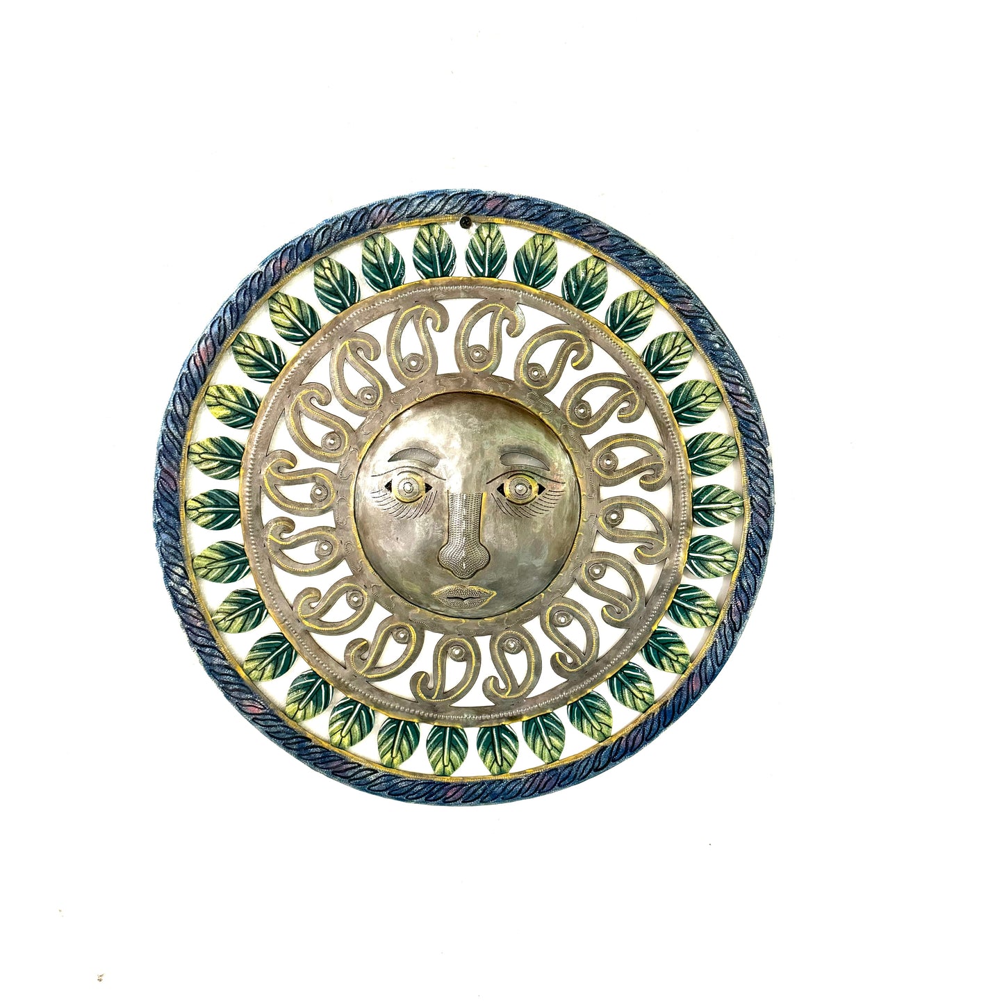 Blue Green Steel Sun