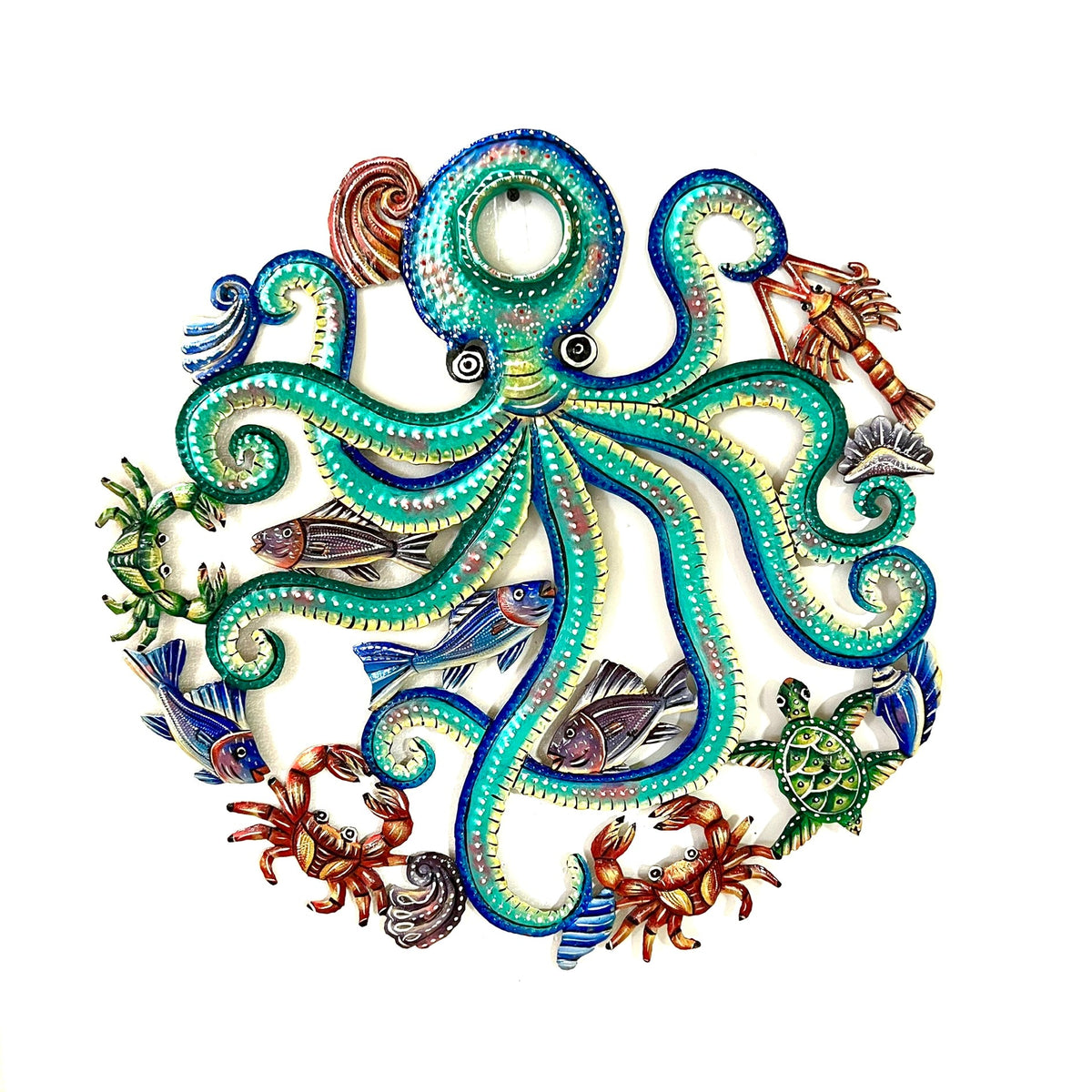 Oil Drum Top Octopus