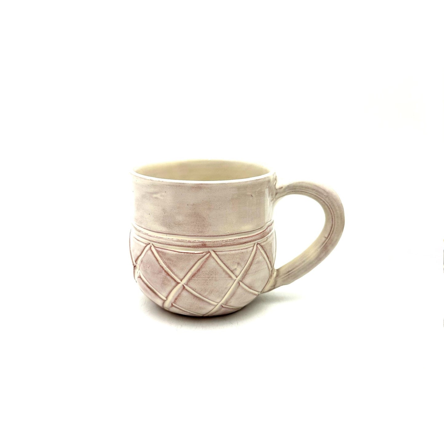 Short Ananas Mug- Ivory