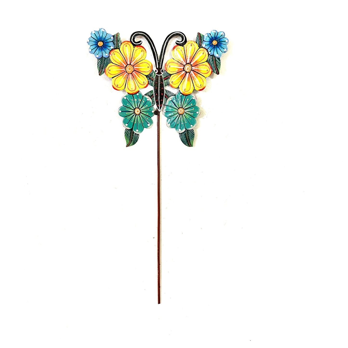 Butterfly Garden Stake- Flowers 1