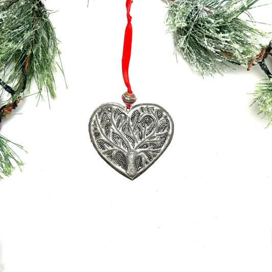 Heart Tree Ornament