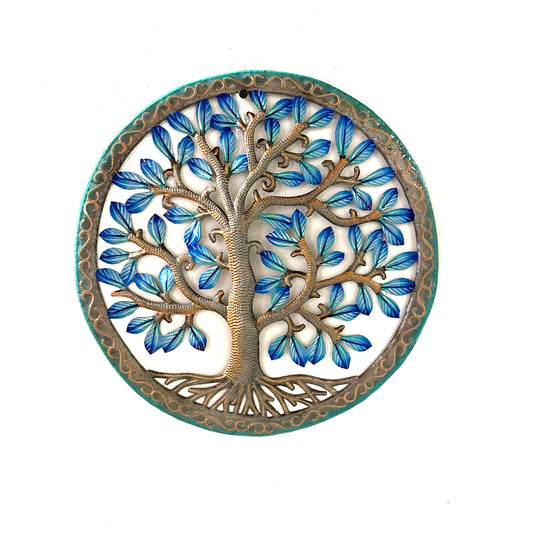 Medium Orly Summer Blue Tree of Life