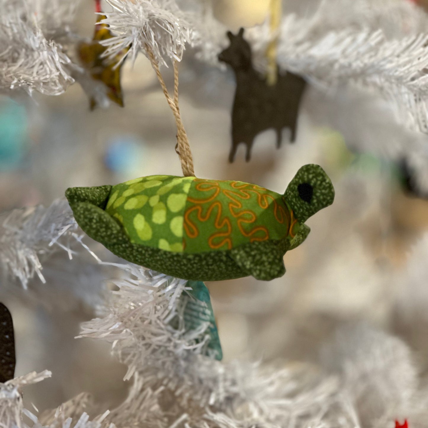Stuffed Turtle Ornament