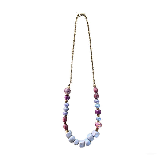 Emily Necklace- Purple