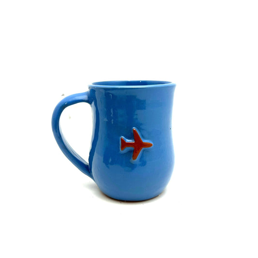 Airplane Mug- Blue