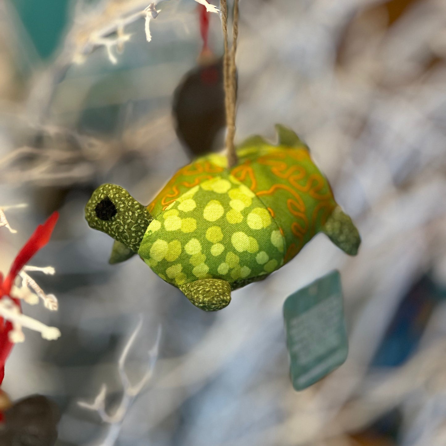 Stuffed Turtle Ornament