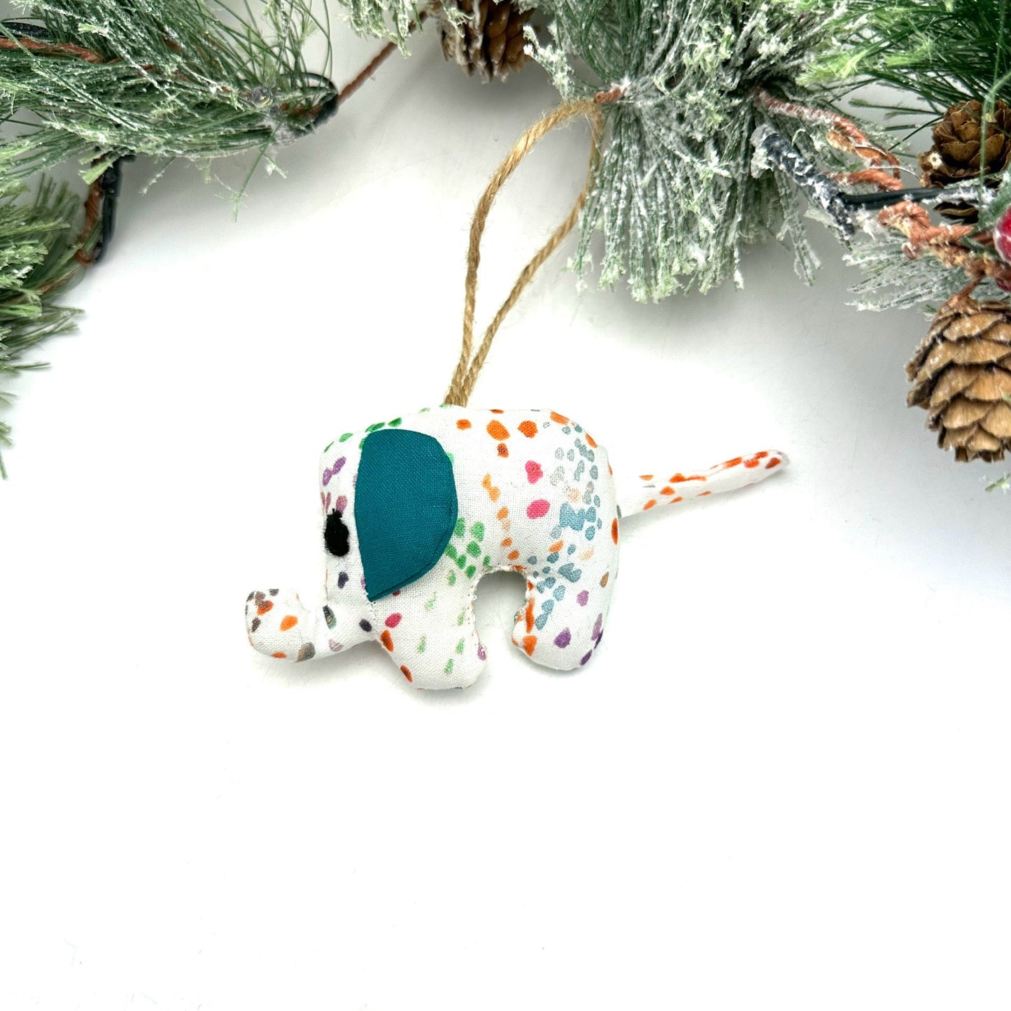 Elephant Ornament- Watercolor