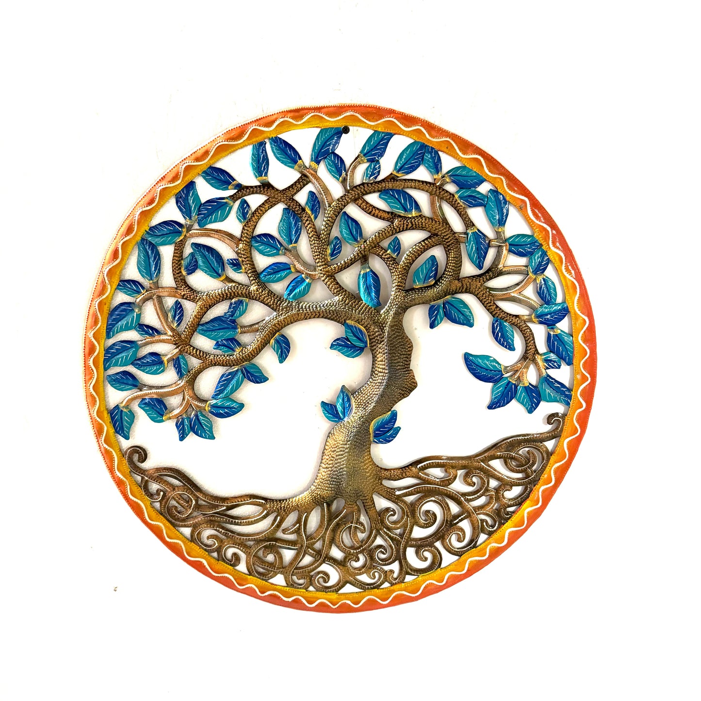 Orange and Blue Tree of Life