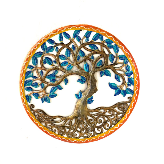 Orange and Blue Tree of Life