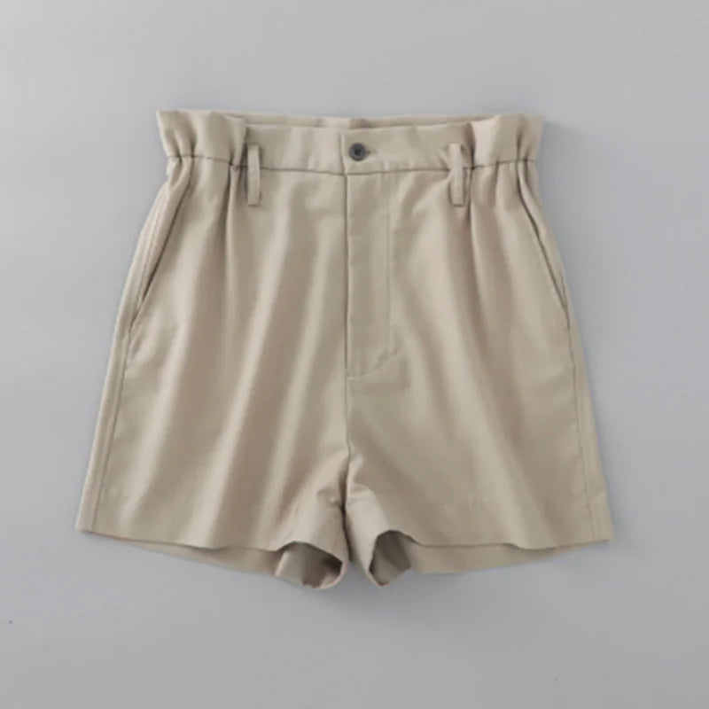 Women's High Waist Wide Leg Pants with Elastic Belt