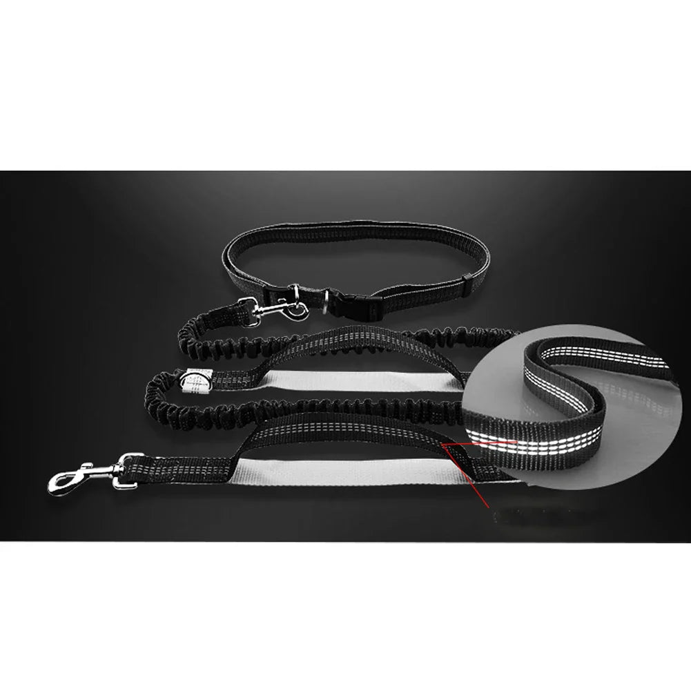 Reflective Leash Traction Rope Pet Dog Running Belt