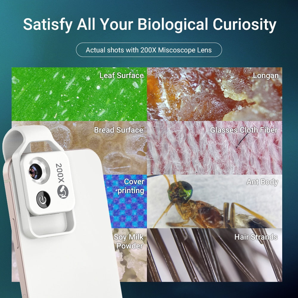 200X magnification Lens for Mobile Phone