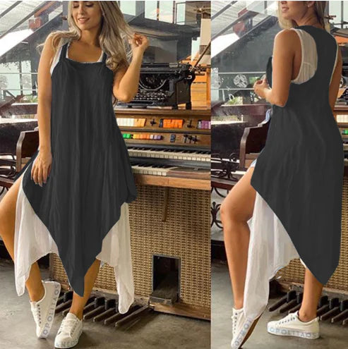 Women's Irregular Two-Piece Dress