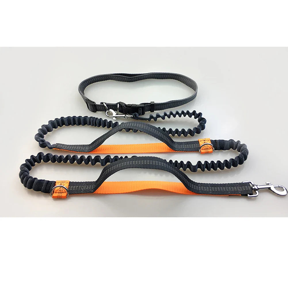 Reflective Leash Traction Rope Pet Dog Running Belt