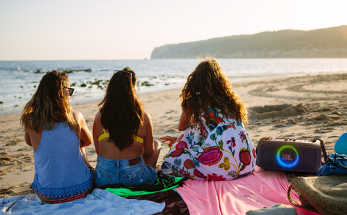 JBL PartyBox On‑the‑Go Essential 100 W Pro Sound Wireless Party Speaker