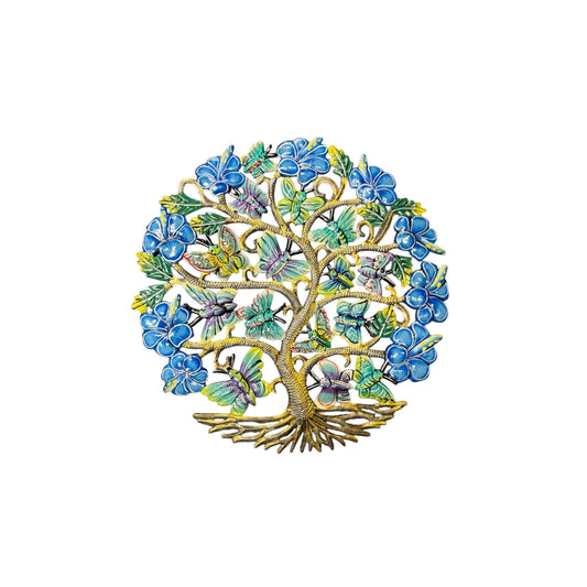 Medium Hibiscus and Butterfly