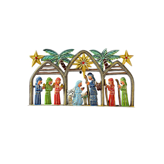 Jean Marie Painted Standing Nativity