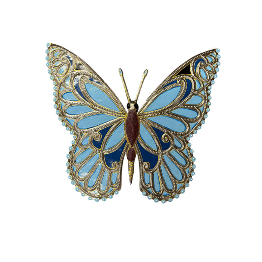 Large Orilien Butterfly- Blue