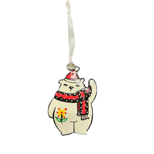 Friendly Polar Bear Ornament