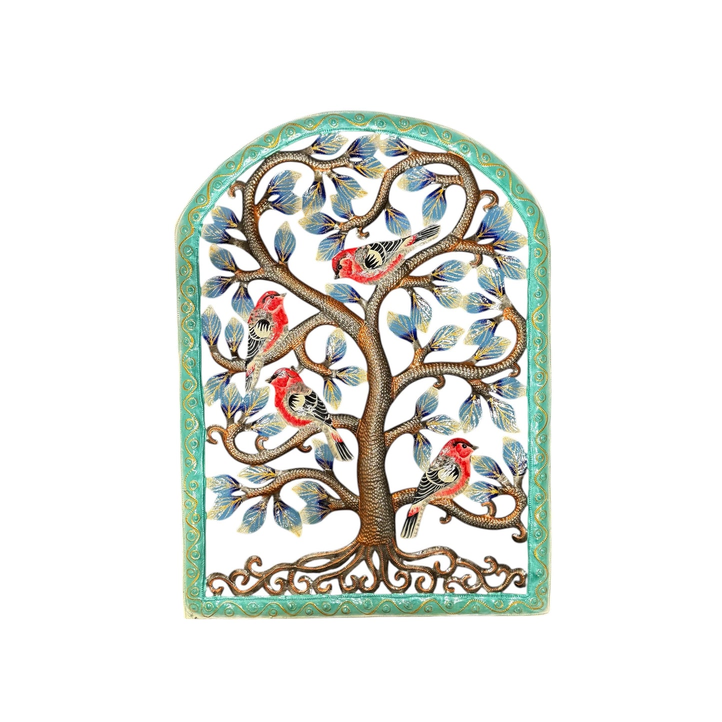 Kensley Arch with Red Birds