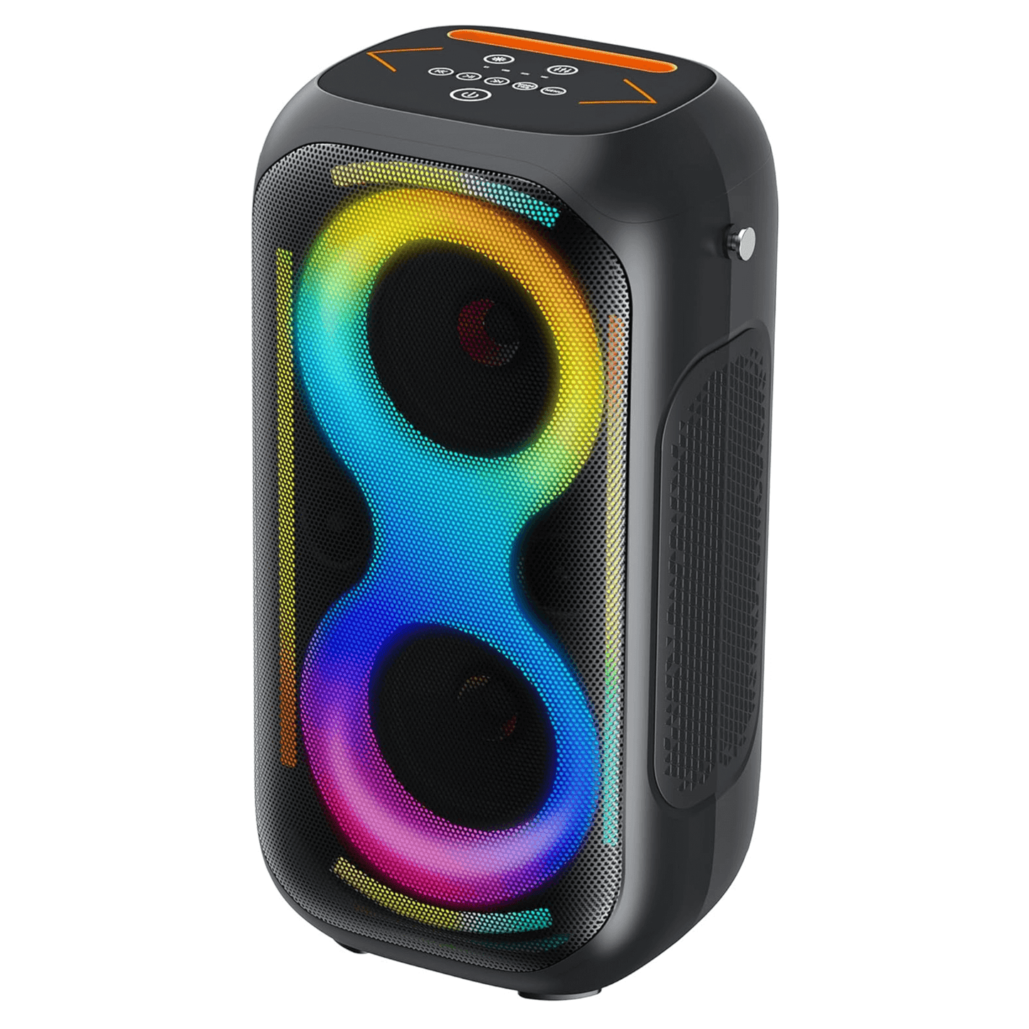 IQ Sound 2x5-Inch TWS Fusion Glow Portable Bluetooth Speaker