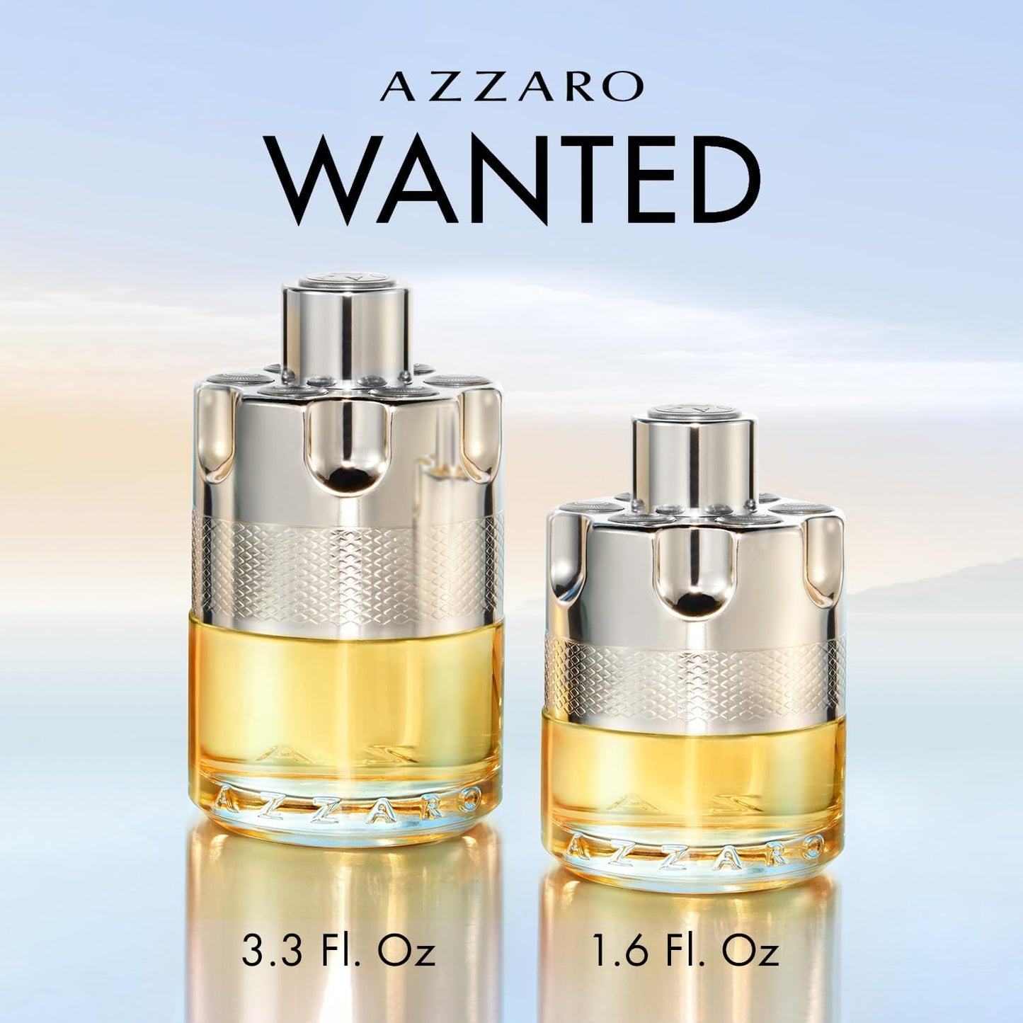 Azzaro Wanted Eau de Toilette - Vibrant & Irresistible Mens Cologne - Woody, Citrus & Spicy Fragrance - Fresh Notes of Cardamom, Lemon, Vetiver - Everyday Wear - Luxury Perfumes for Men