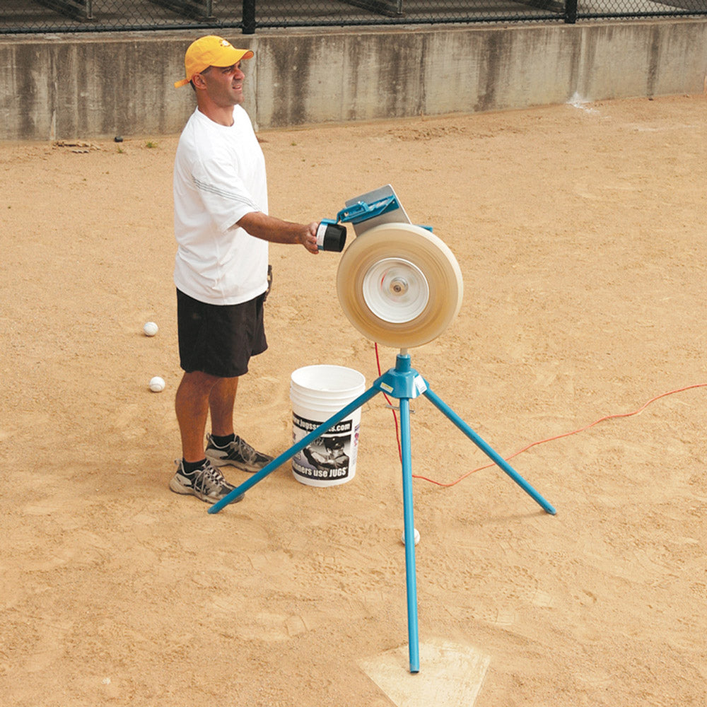 JUGS MVP Combo Baseball and Softball Pitching Machine