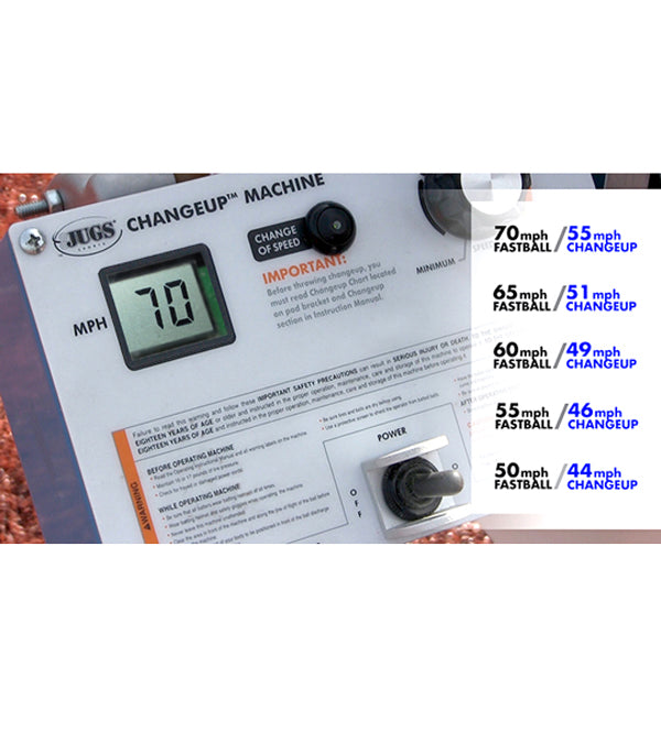 JUGS Changeup Super Softball™ Pitching Machine