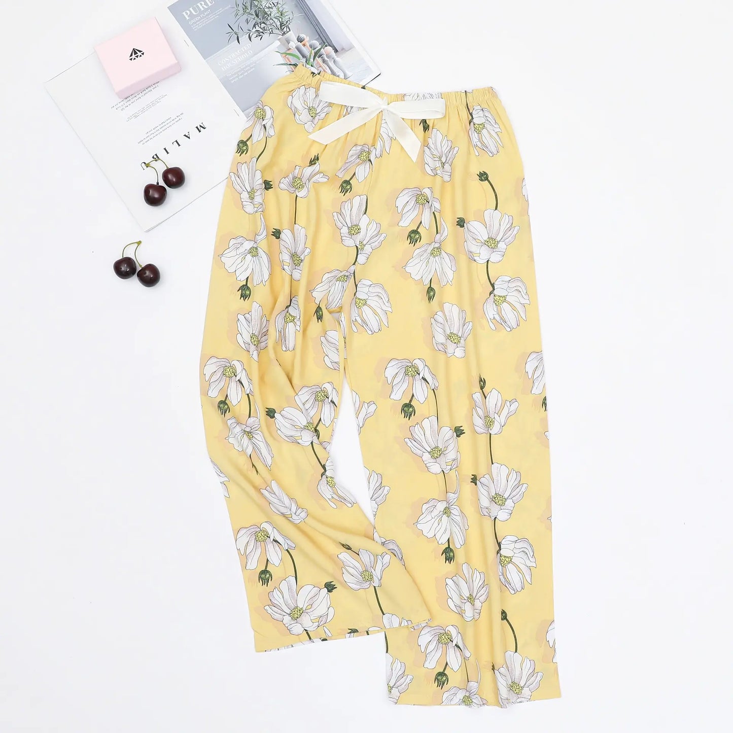 Cotton Sleep Pants - Loose Casual Printed