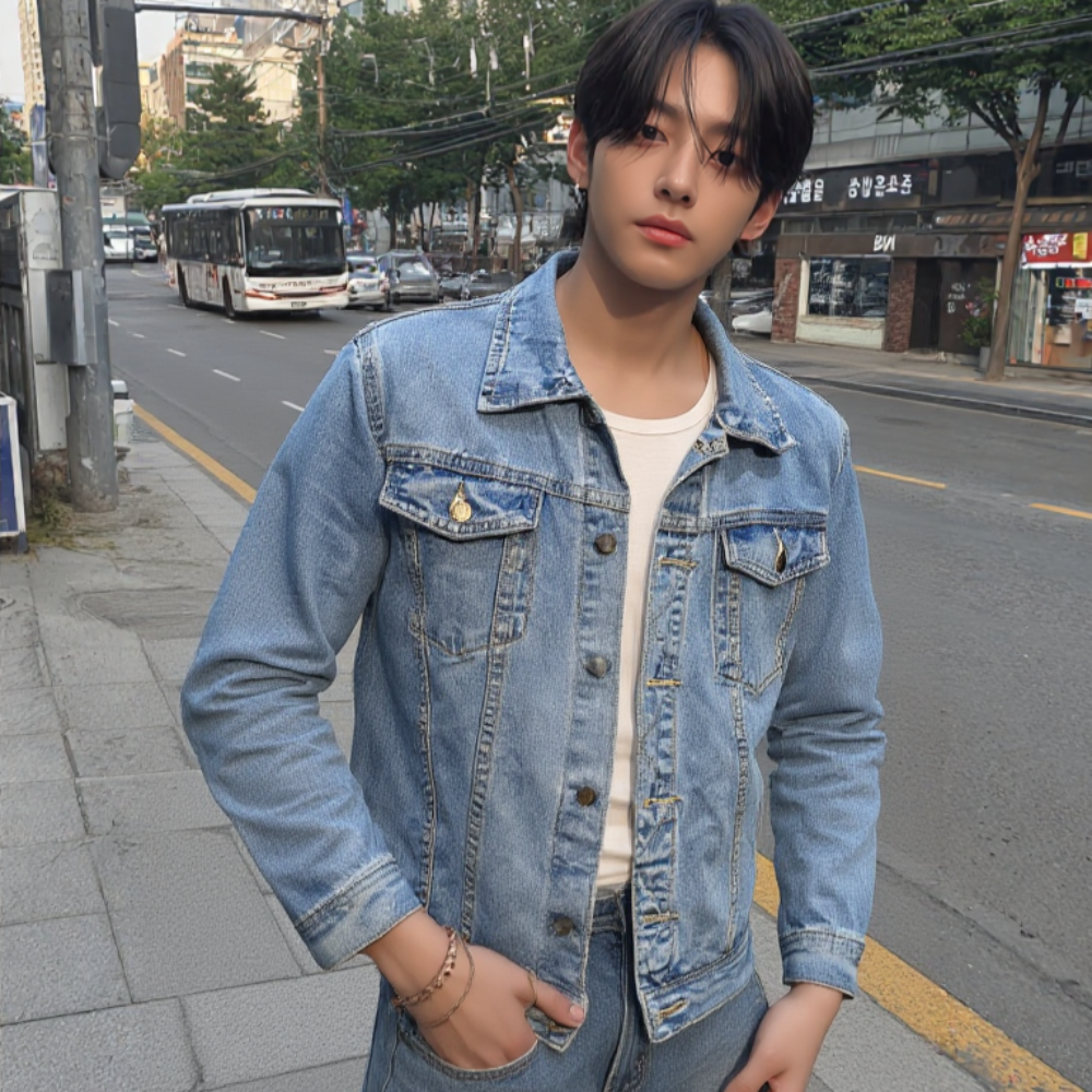 Mens Trucker Denim Jacket