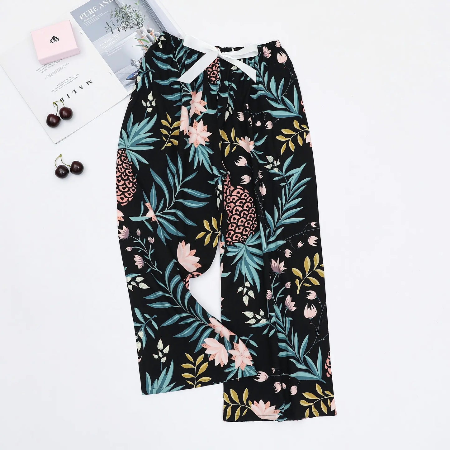 Cotton Sleep Pants - Loose Casual Printed