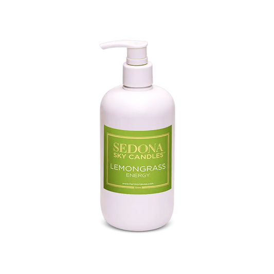 Lemongrass Energy Lotion 12oz - Citrus Moisturizer | Harmonie