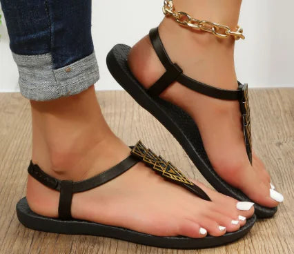 Flat Sandals and Beach Shoes for Summer