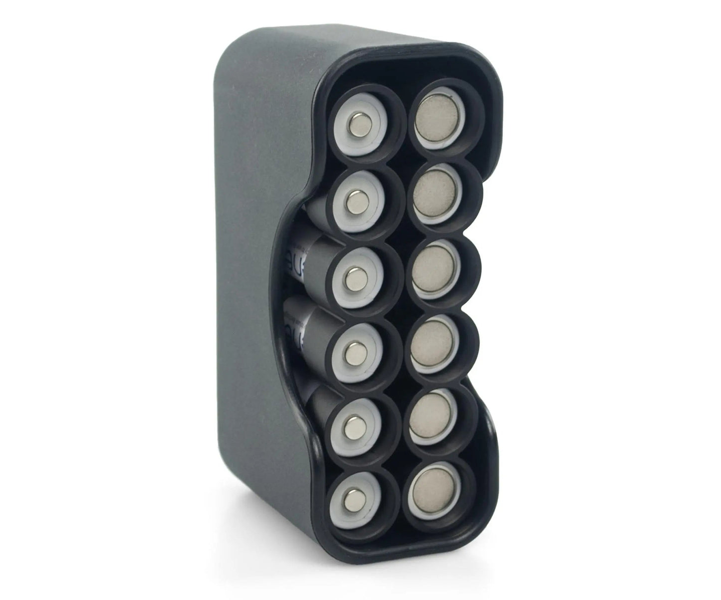 Magnetic AA 12 Pack Embedded with Cradle