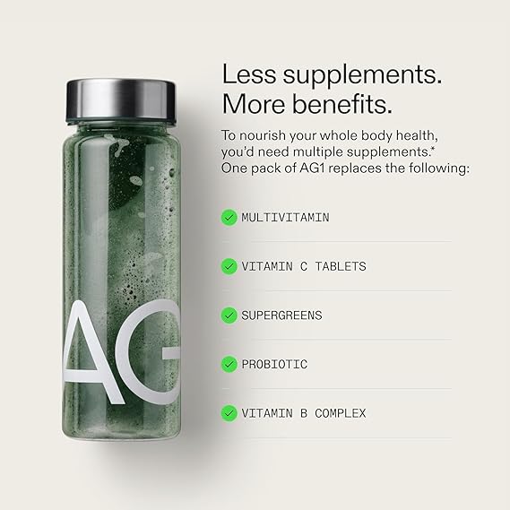 AG1 Athletic Greens 12.7 oz 360g Powder Supplement pack of 2 (free shipping)