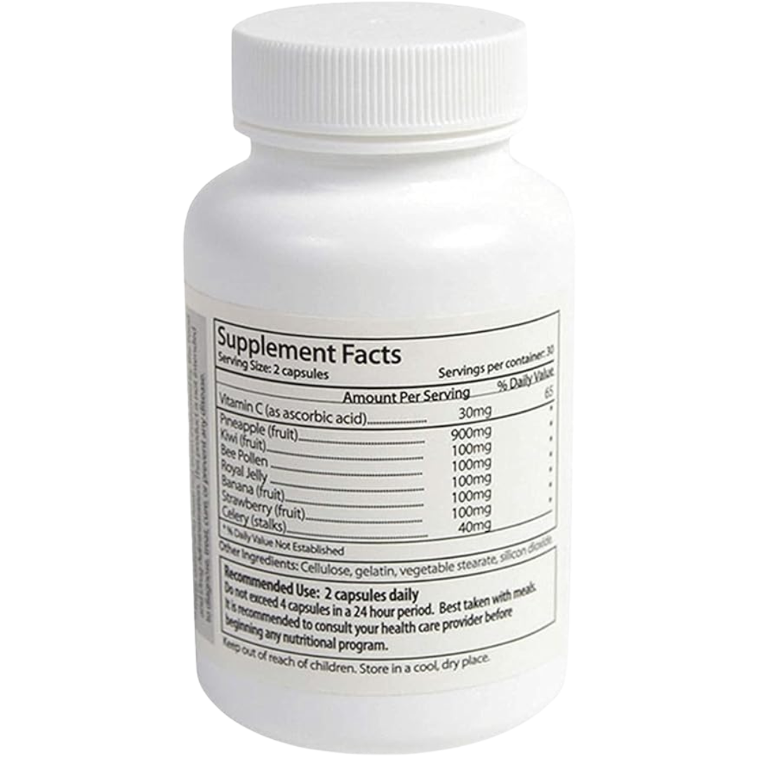 Semenhance – Natural Supplement to Enhance Semen Flavor with Fruity Taste – 60 Capsules