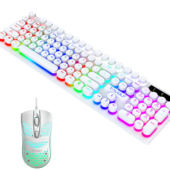 Dragon Z9i USB Wired Light Up Gaming Keyboard and Mouse Set