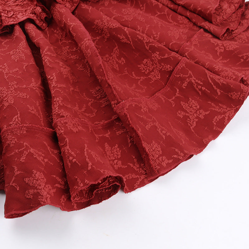 Alt Goth Fairy core Grunge Lolita Skirt Women Dark Gothic