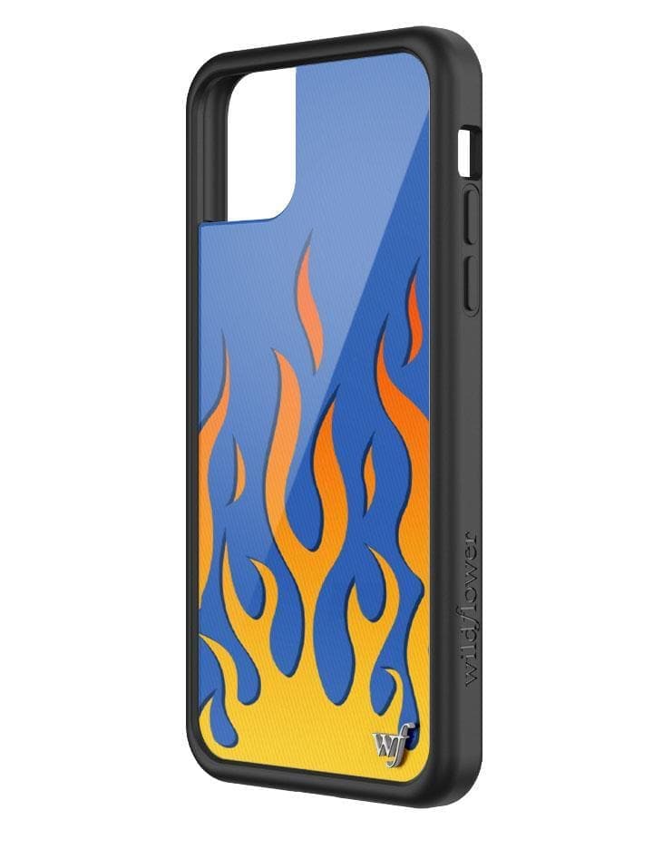 Flames | Blue iPhone Case