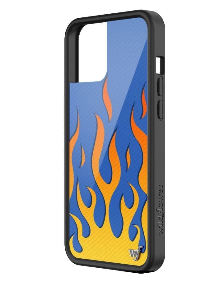 Flames | Blue iPhone Case